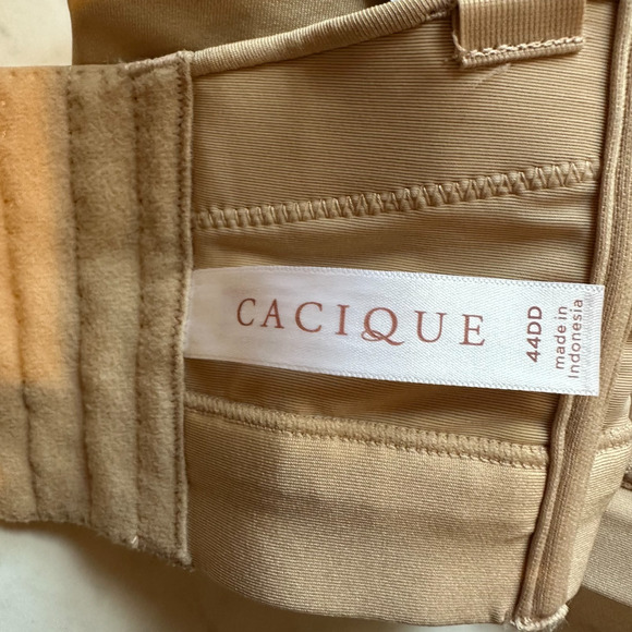 Cacique Lane Bryant Bra 44DD Lightly Lined Multi-Way Strapless Comfort Bliss NWT - Picture 5 of 9